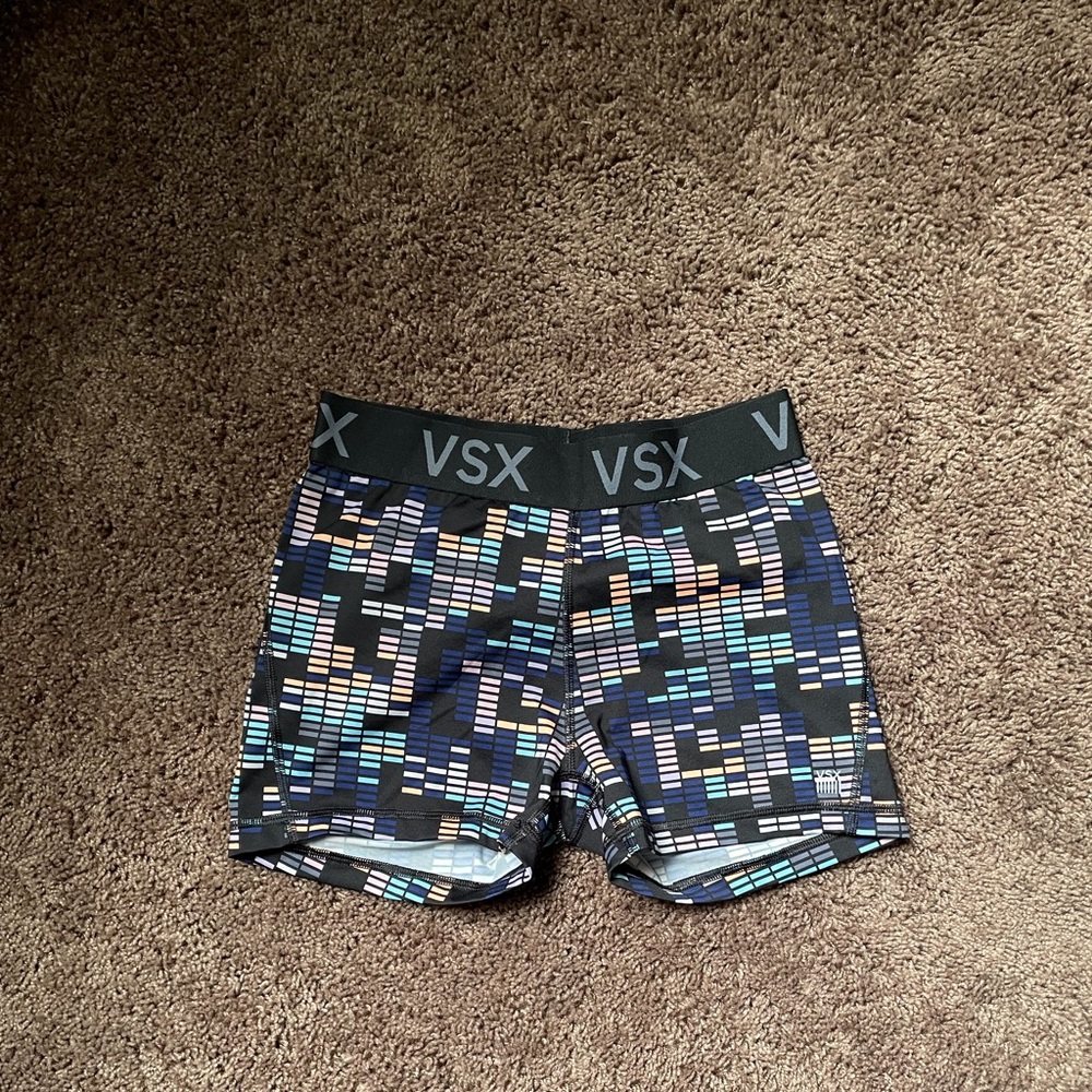 Multicolor Victoria’s Secret spandex shorts